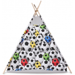 Namiot Teepee Wigwam kolekcja piłki + mata